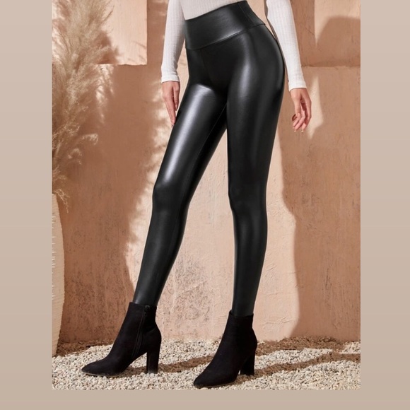 NEW Shein Pleather tights - Picture 1 of 3